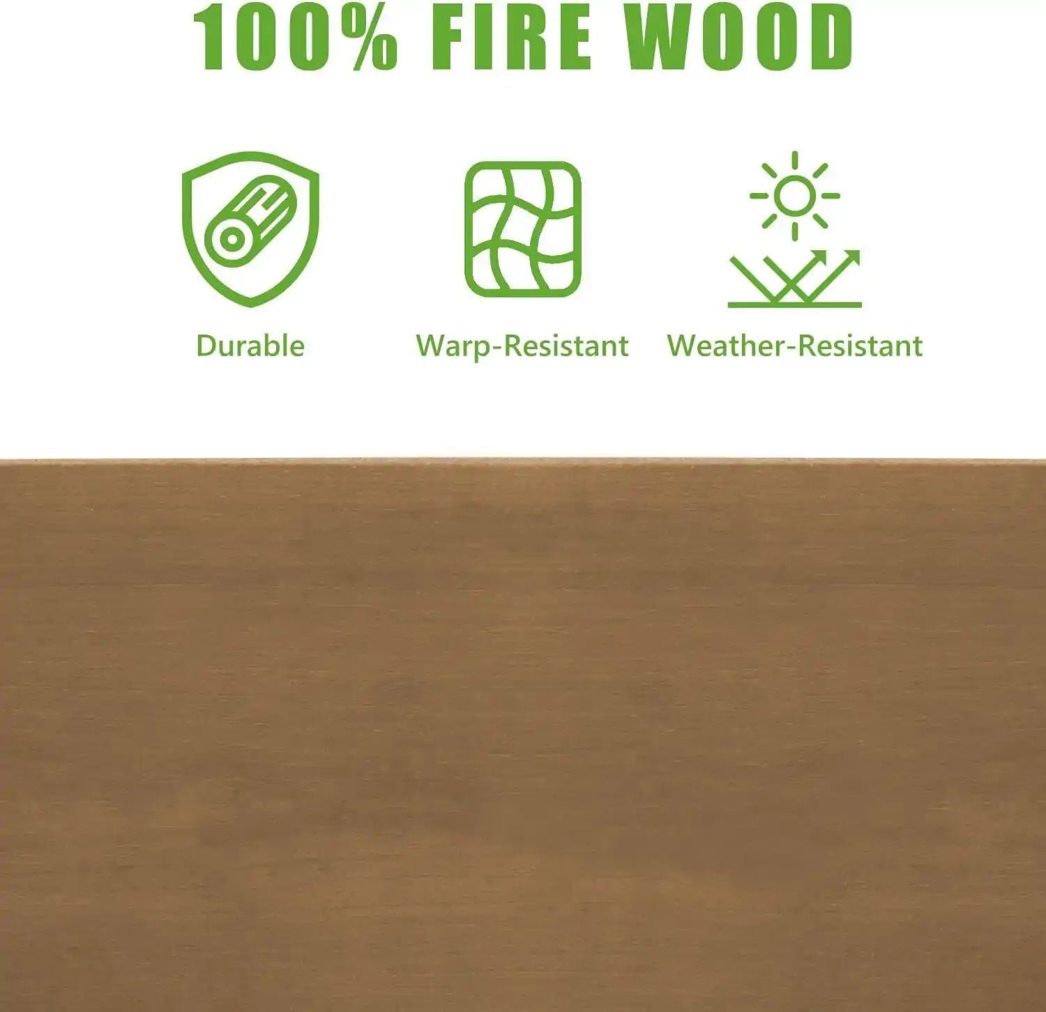 8x4 Ft Large Garden Bed - Outdoor Wooden Planter - Image 3
