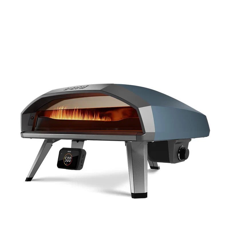 Ooni Koda 2 Pro 18 in Gas Pizza Oven – Propane Outdoor Pizza Oven, Slate Blue