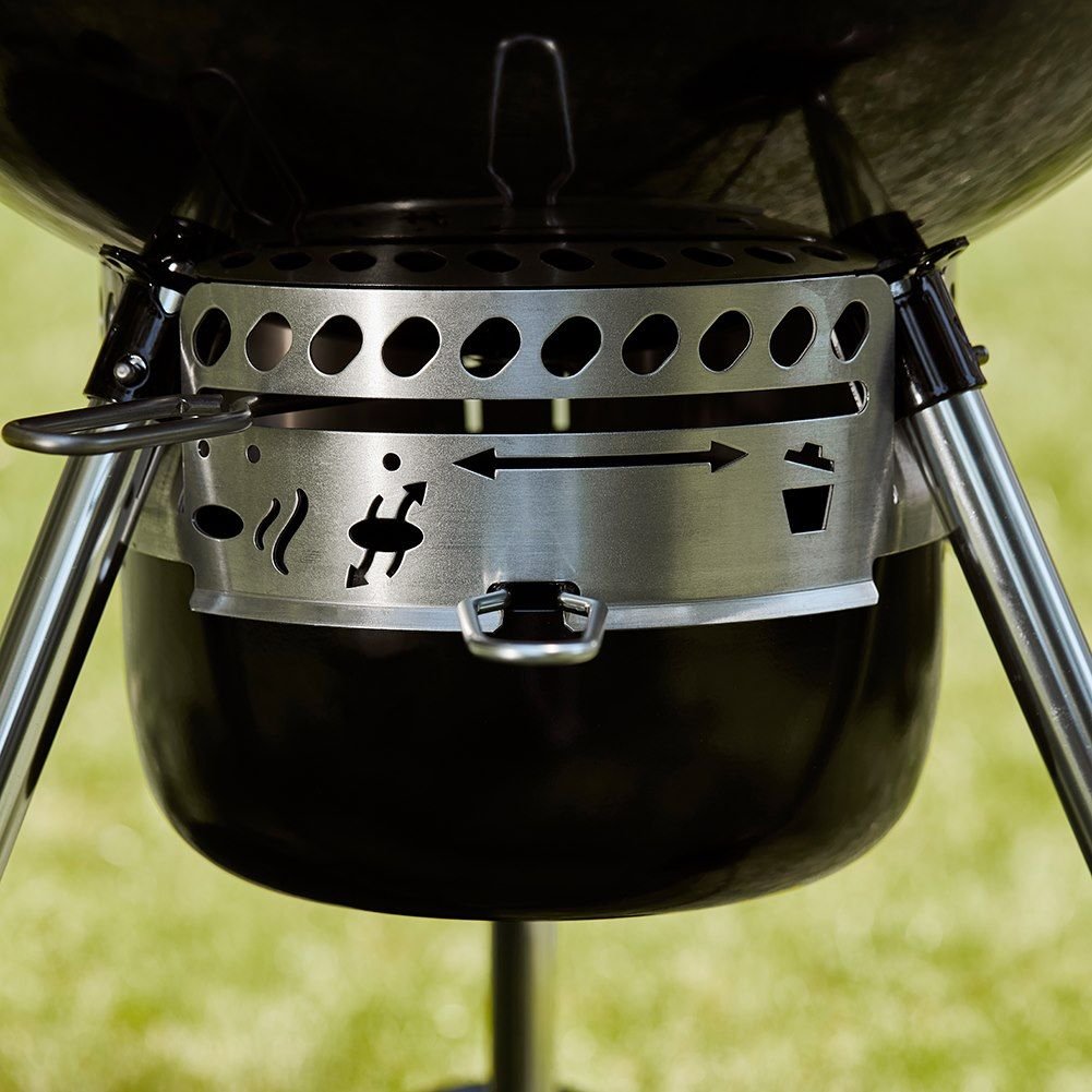 Weber Master-Touch GBS E-5750 Charcoal BBQ 57cm - Black - Image 6
