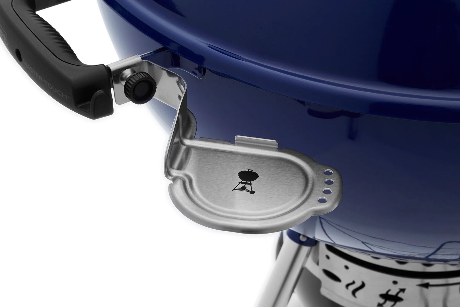 Weber Master-Touch GBS C-5755 Charcoal BBQ 57cm - Ocean Blue - Image 6