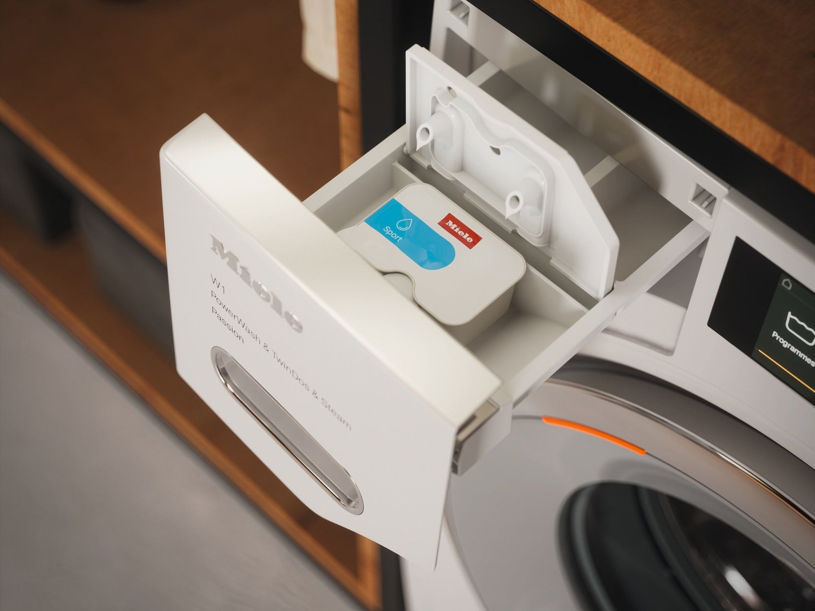 Front Load Washing Machine 20 lb (9kg) – 1600 RPM, Steam, Wi-Fi & Auto Detergent Dosing, White - Image 29