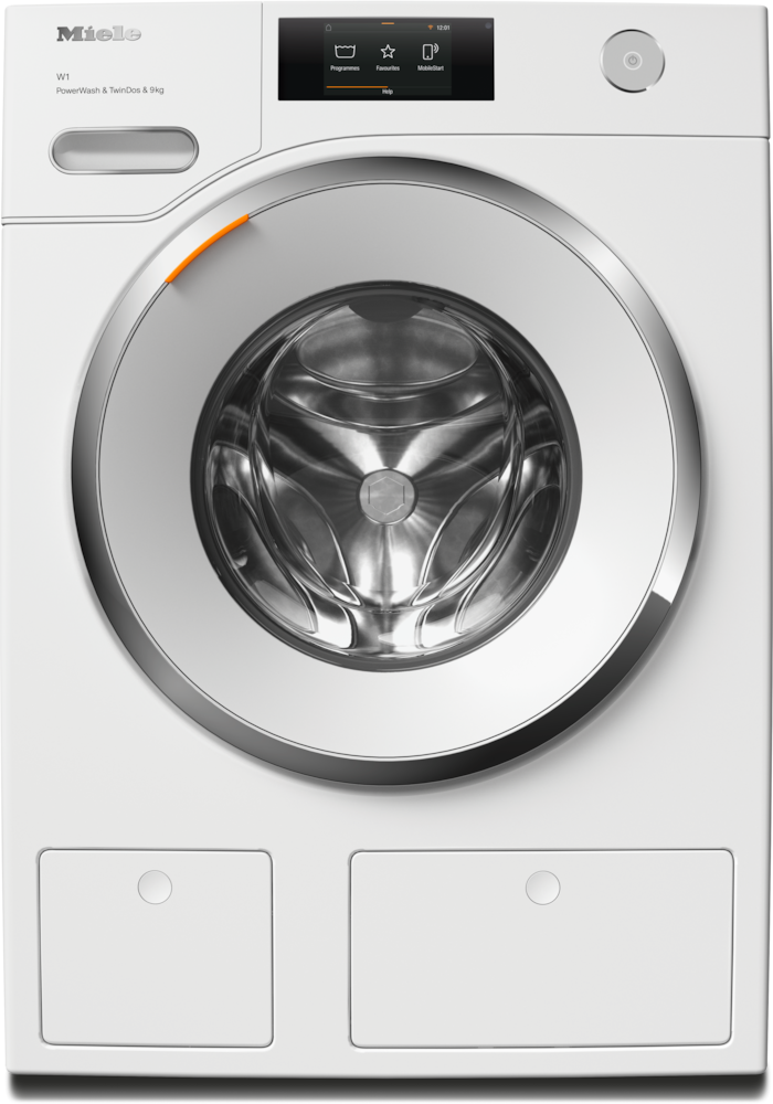 Front Load Washing Machine 20 lb (9kg) – 1600 RPM, Steam, Wi-Fi & Auto Detergent Dosing, White - Image 9