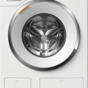 Front Load Washing Machine 20 lb (9kg) – 1600 RPM, Steam, Wi-Fi & Auto Detergent Dosing, White