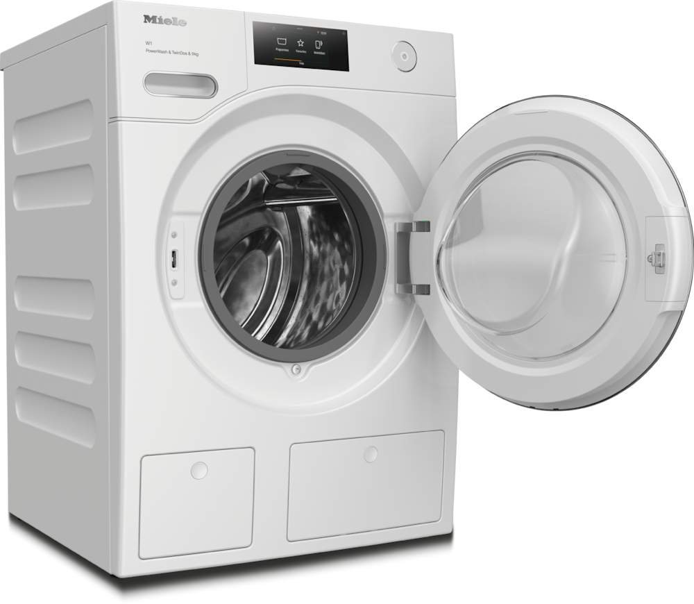 Front Load Washing Machine 20 lb (9kg) – 1600 RPM, Steam, Wi-Fi & Auto Detergent Dosing, White - Image 10