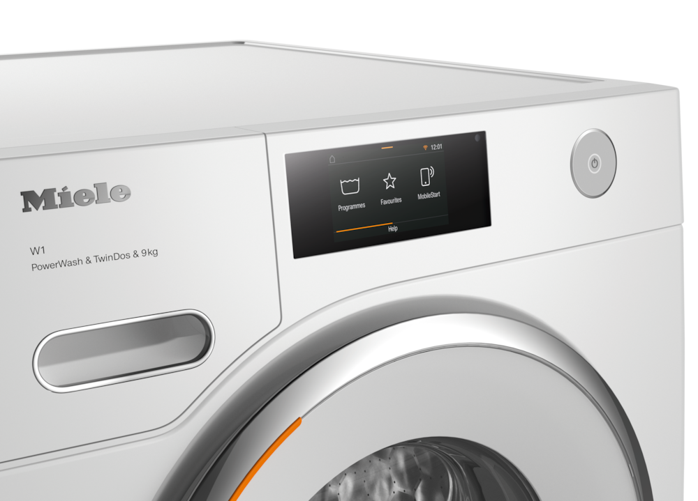 Front Load Washing Machine 20 lb (9kg) – 1600 RPM, Steam, Wi-Fi & Auto Detergent Dosing, White - Image 6