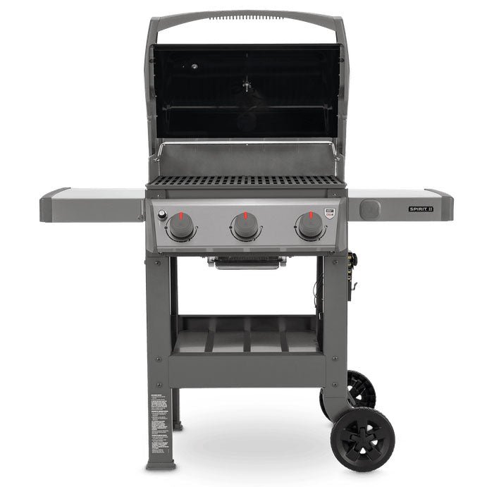 Weber Spirit II E-310 3-Burner Propane Gas Grill – Black BBQ Grill - Image 3