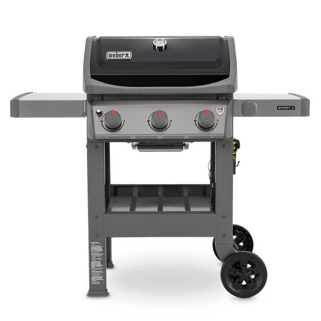 Weber Spirit II E-310 3-Burner Propane Gas Grill – Black BBQ Grill - Image 2