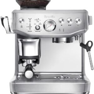 Sage the Barista Express Impress Espresso Machine - Integrated Grinder with Assisted Tamping - SES876