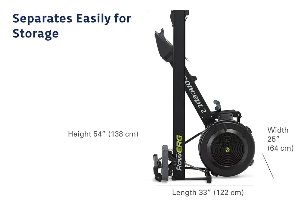 Concept2 RowErg Indoor Rowing Machine with PM5 Monitor – Standard Legs, Black - Image 7