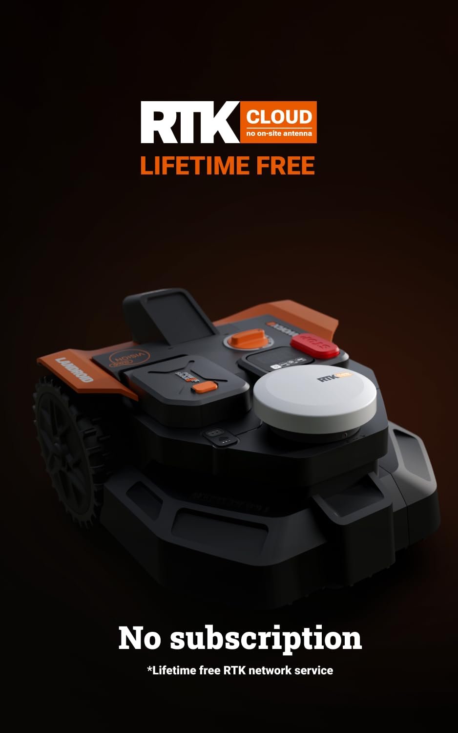 WORX Landroid Vision Cloud WR303E 2WD Robot Lawn Mower – Wire-Free AI Vision Robotic Mower with App Control - Image 5