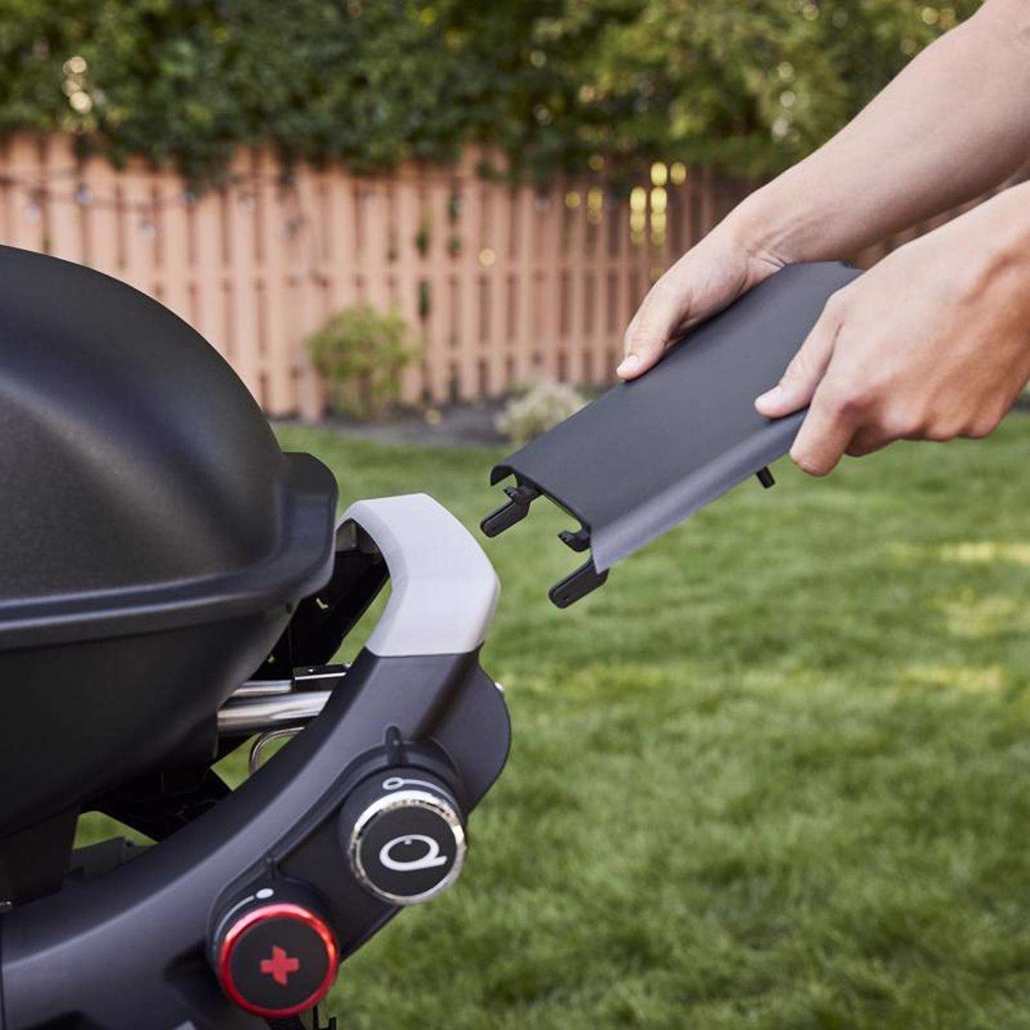 Weber Q 2800N+ Propane Gas Grill with Cart – 2-Burner Portable BBQ Grill - Image 9