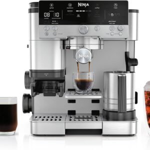 Ninja Luxe Café Premier Series - 3-in-1 Espresso Machine with Barista Assist Technology - ES601UK