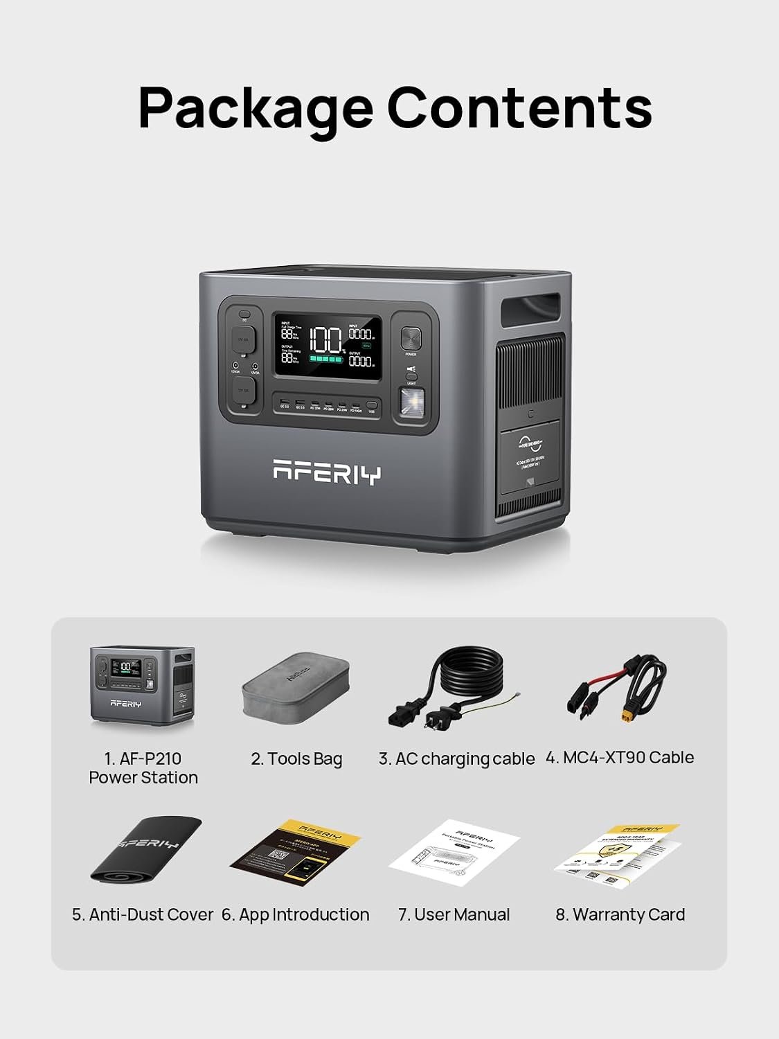 2048Wh Portable Power Station 2400W LiFePO4 – Solar Generator with UPS for Home Backup, Camping & RV - Image 9