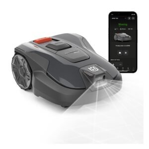 Husqvarna Automower Aspire R6V Robot Lawn Mower – Wire-Free AI Vision, GPS, Wi-Fi App Control, 6,500 sq ft