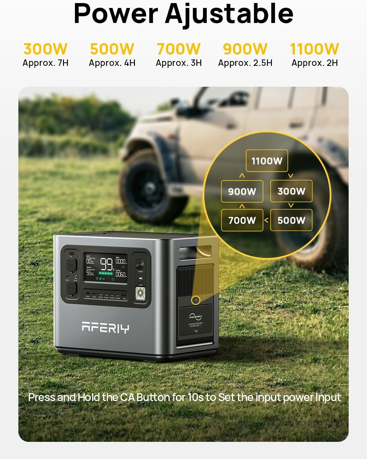 2048Wh Portable Power Station 2400W LiFePO4 – Solar Generator with UPS for Home Backup, Camping & RV - Image 6