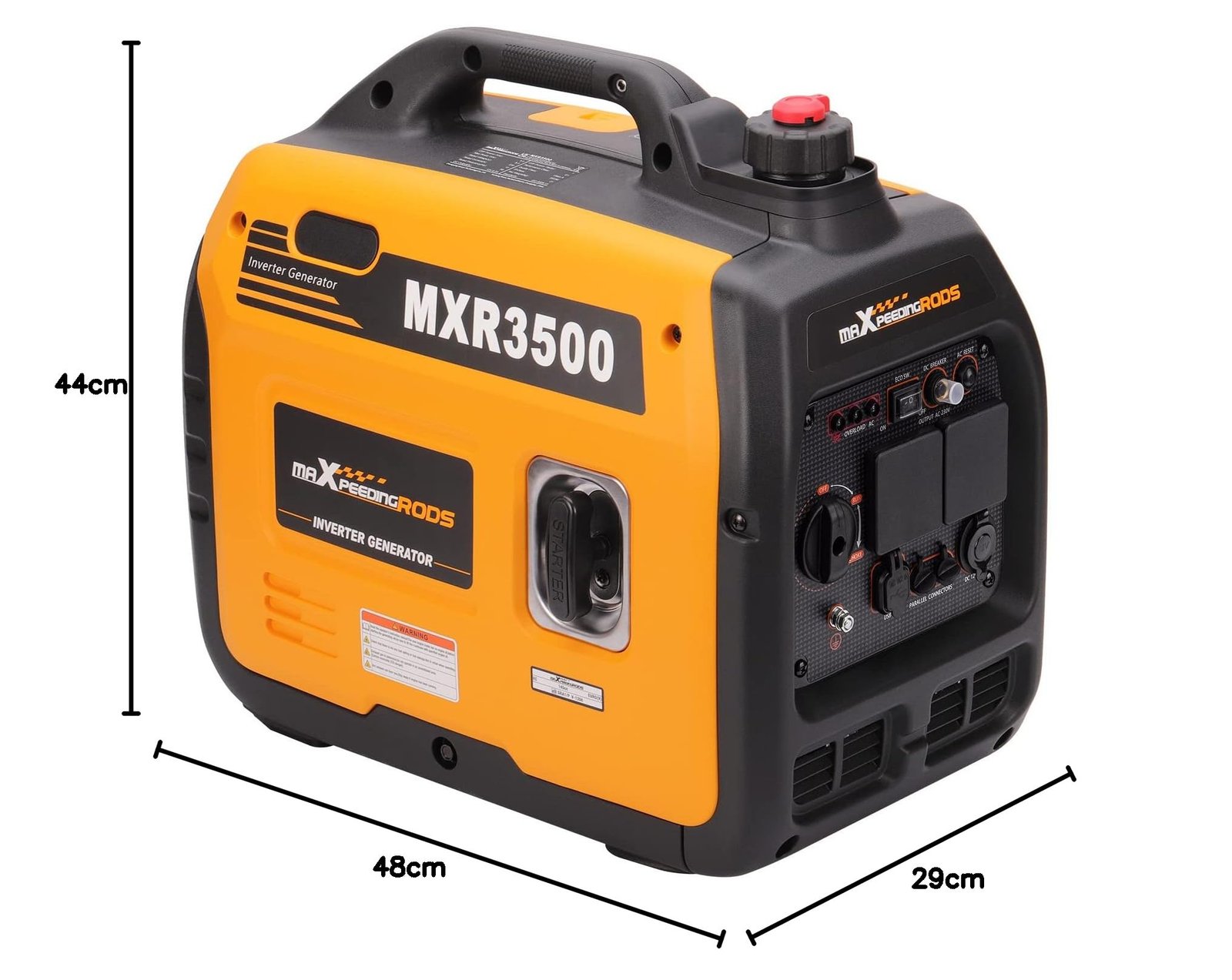 3300W Gas Inverter Generator – Portable Generator with Parallel Kit, 8 Hr Runtime - Image 10
