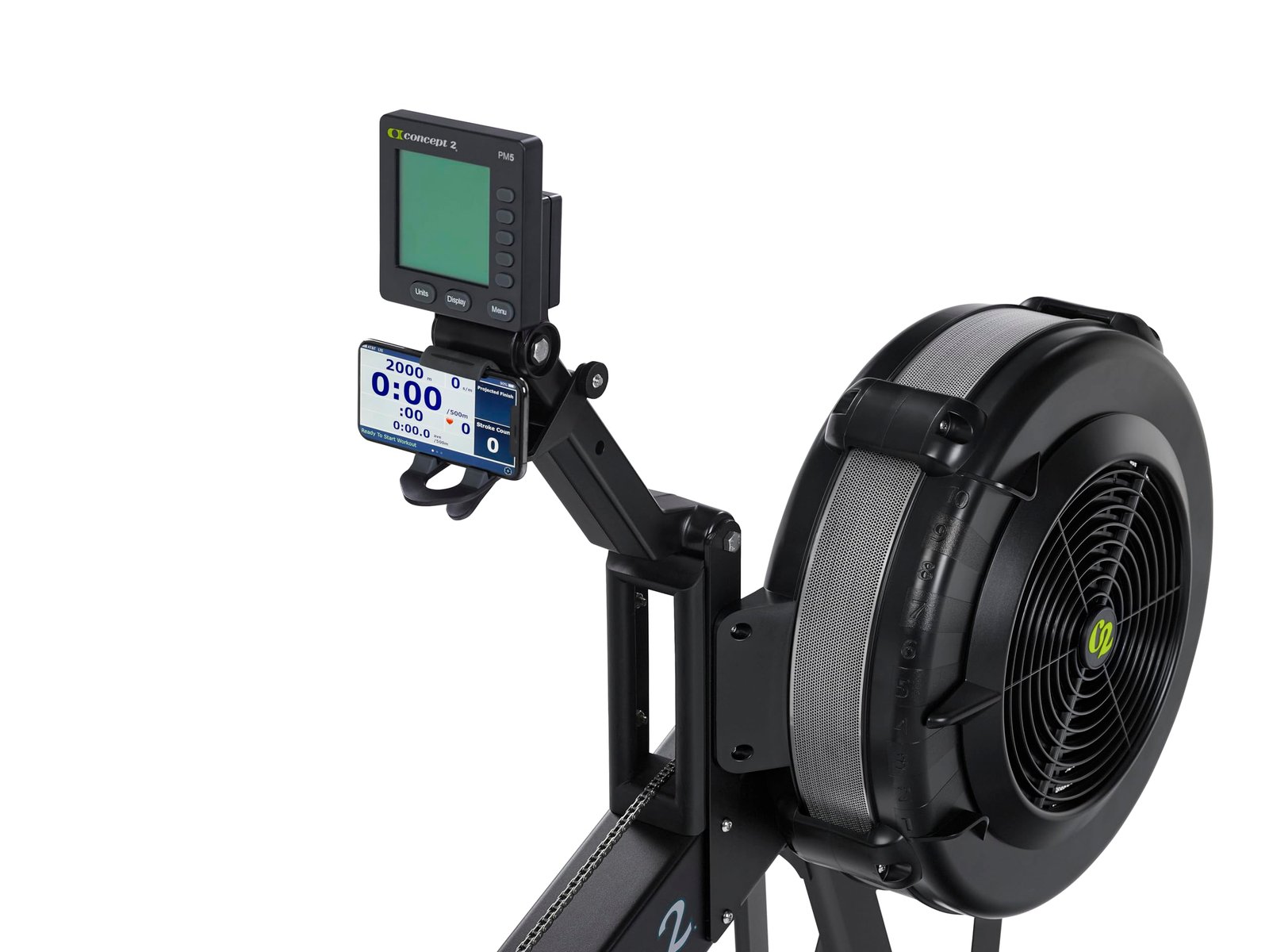 Concept2 RowErg Indoor Rowing Machine with PM5 Monitor – Standard Legs, Black - Image 2