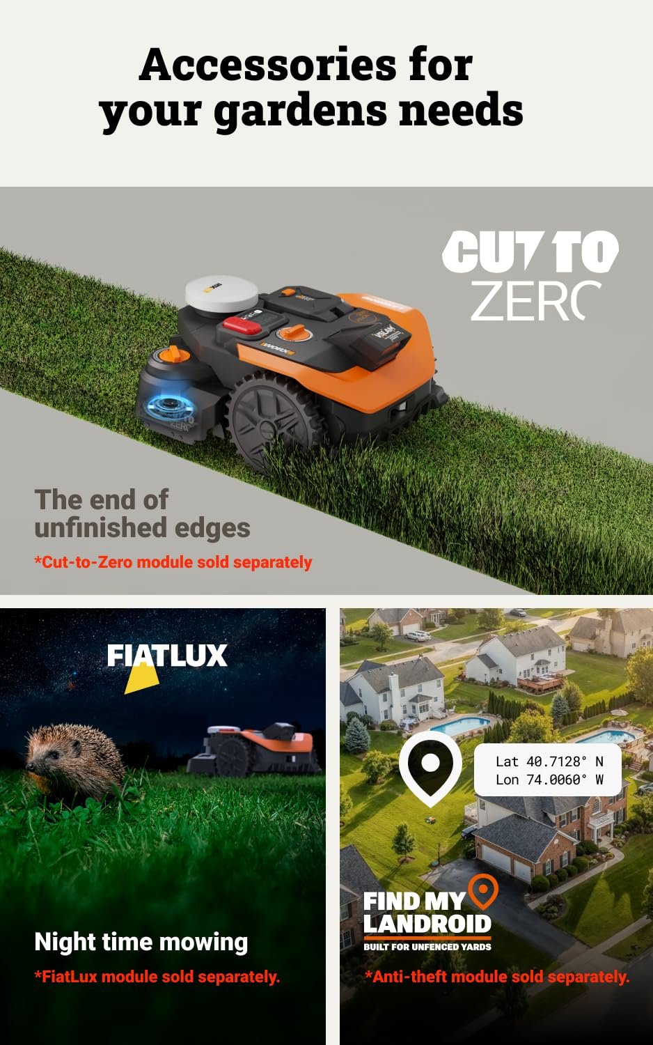 WORX Landroid Vision Cloud WR303E 2WD Robot Lawn Mower – Wire-Free AI Vision Robotic Mower with App Control - Image 7