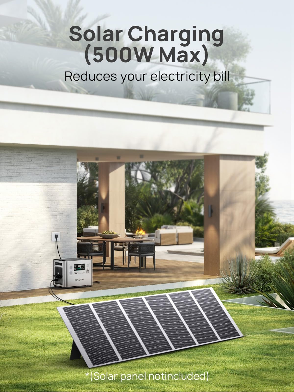 2048Wh 2400W Portable Power Station LiFePO4 – Solar Generator Battery Backup for Home & Camping - Image 6
