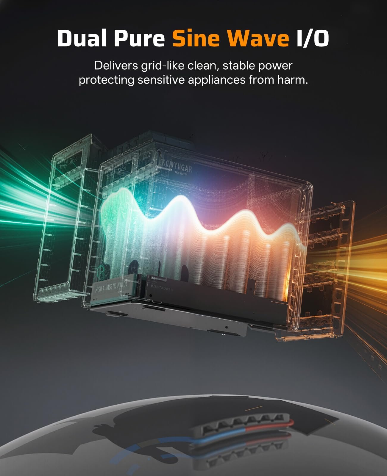 AFERIY P210 Solar Generator 2048Wh 2400W (4800W Peak) – LiFePO4 Portable Power Station for Home & RV - Image 6