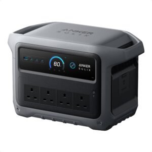 1024Wh 2000W Portable Power Station with UPS – Solar Generator Battery Backup for Home & Camping