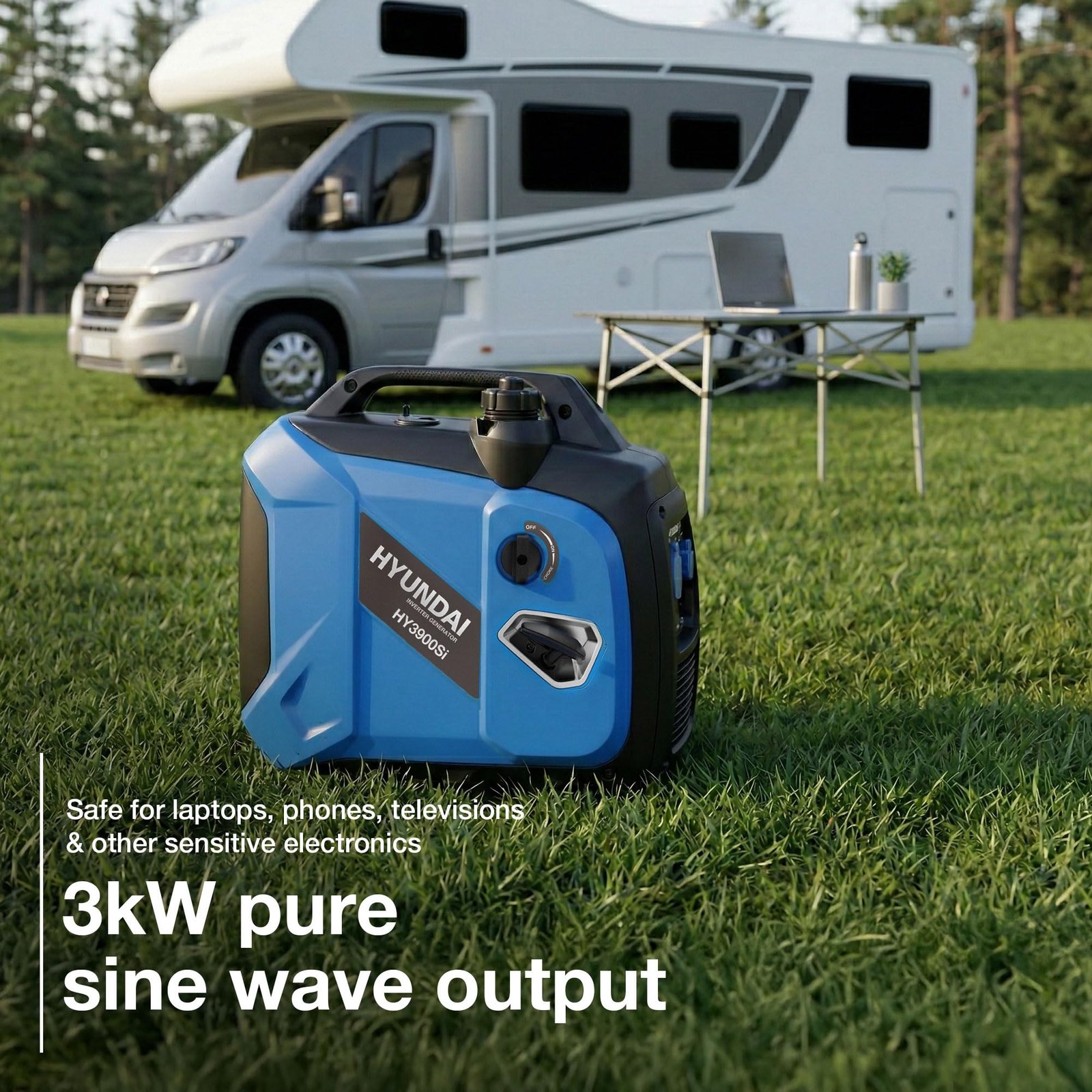 3300W Gas Inverter Generator – Quiet Portable Generator, 6 Hr Runtime - Image 5