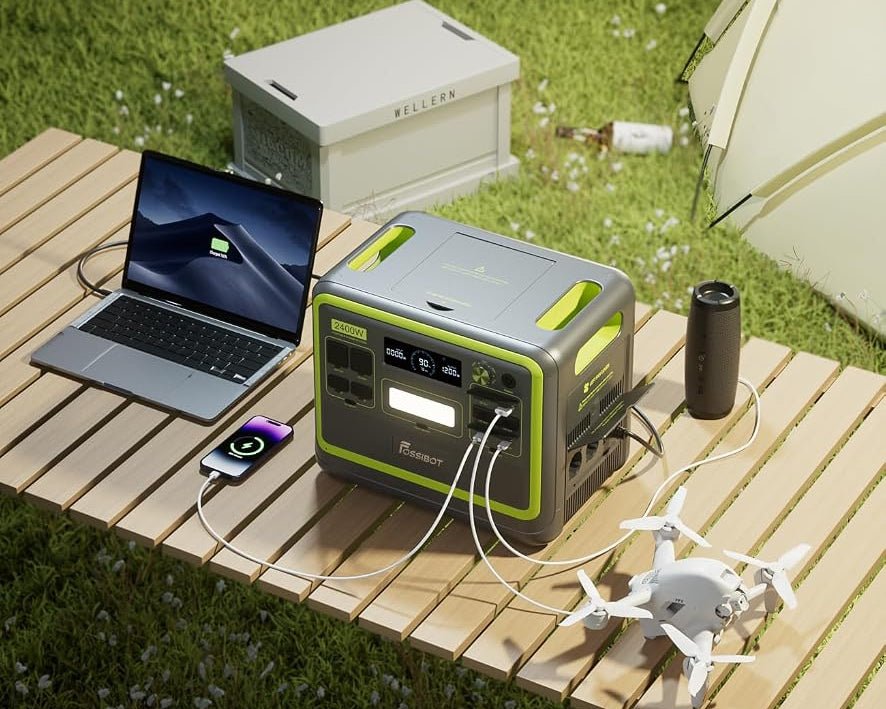 2048Wh Portable Power Station 2400W LiFePO4 – Fast Charging Solar Generator for Home Backup & Off-Grid - Image 6