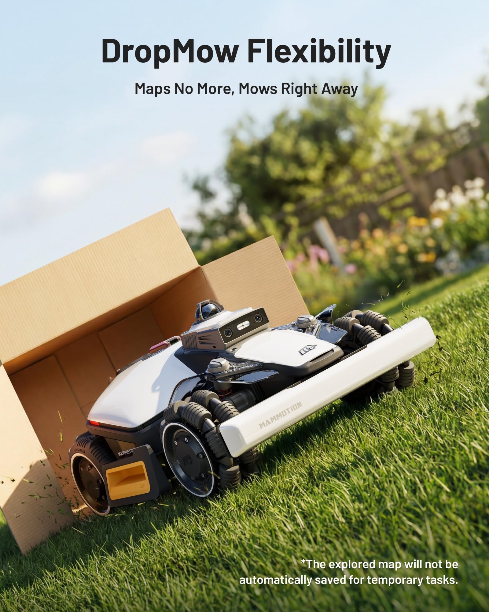 Mammotion LUBA mini 2 AWD 1500 Robot Lawn Mower – Wire-Free 360° LiDAR + AI Vision, for Lawns up to 0.37 Acre - Image 9