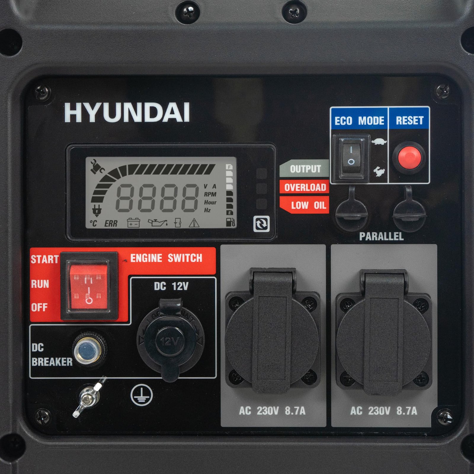 2200W Gas Inverter Generator – Electric Start Portable Generator for Camping & RV - Image 4