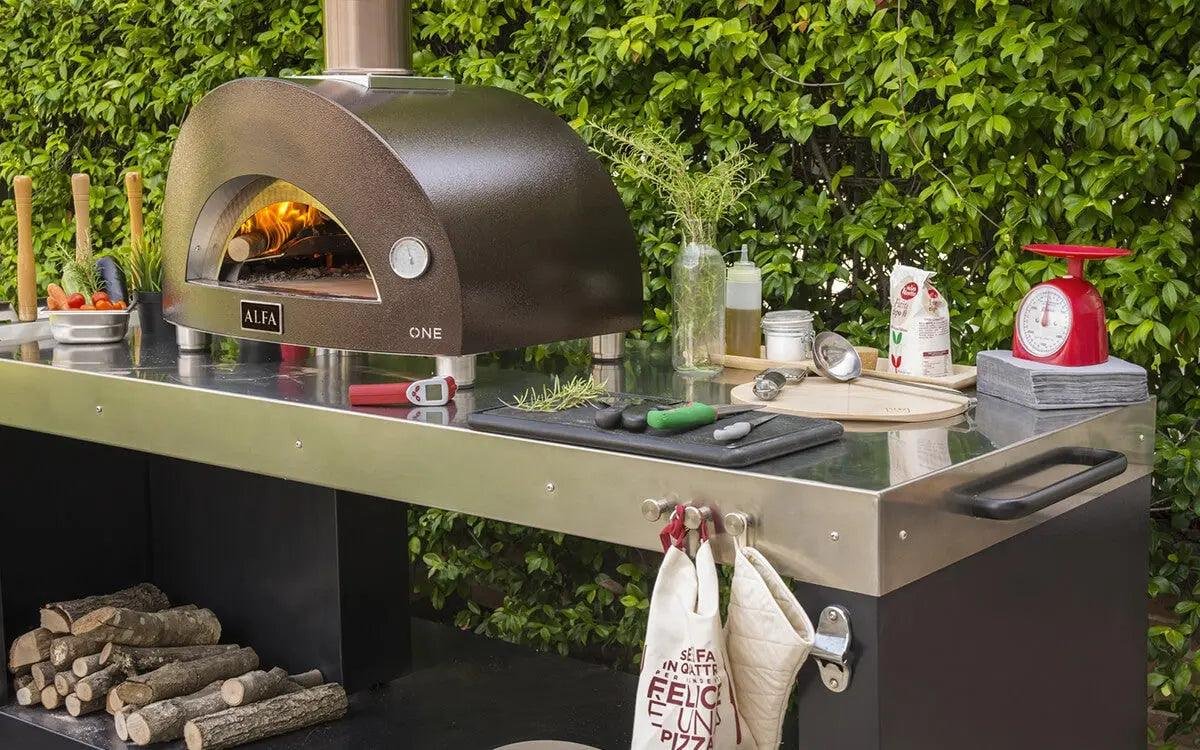 Alfa ONE Wood Fired Pizza Oven – Compact Outdoor Countertop Pizza Oven - Image 3