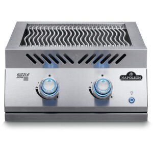 Napoleon Built-In 700 Series Dual Infrared Side Burner – Stainless Steel Outdoor Kitchen Searing Station