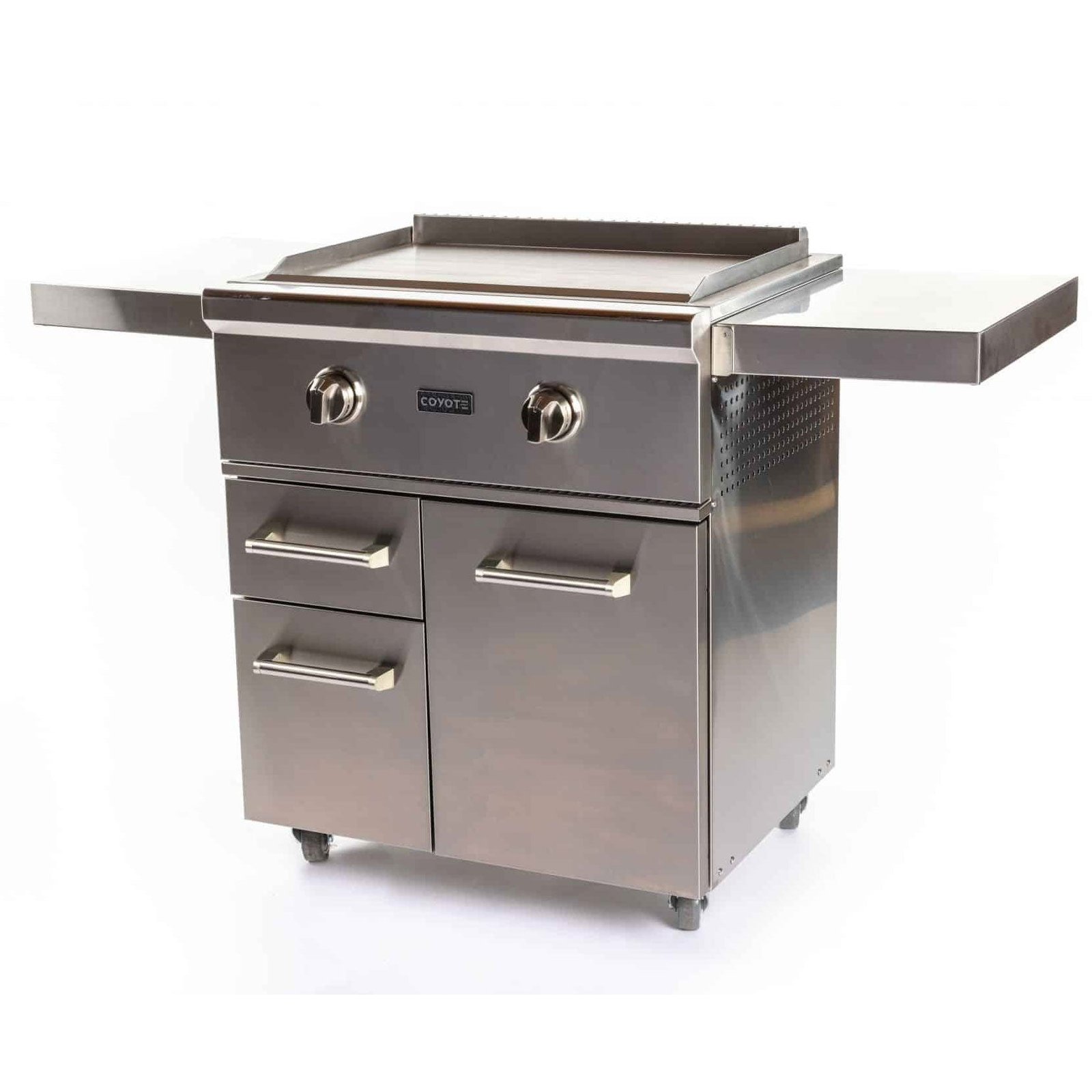 Coyote 30 in Flat Top Gas Griddle – Stainless Steel Outdoor Griddle - Image 4