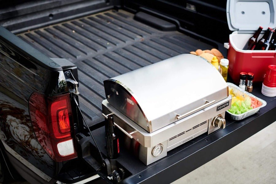 Coyote 25 in Portable Gas Grill – Stainless Steel Tabletop BBQ Grill - Image 6