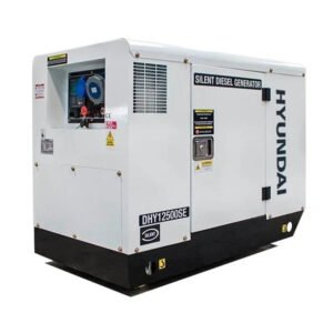 Hyundai DHY12500SE 10kW Diesel Standby Generator – Silent Home Backup Generator with 60L Tank