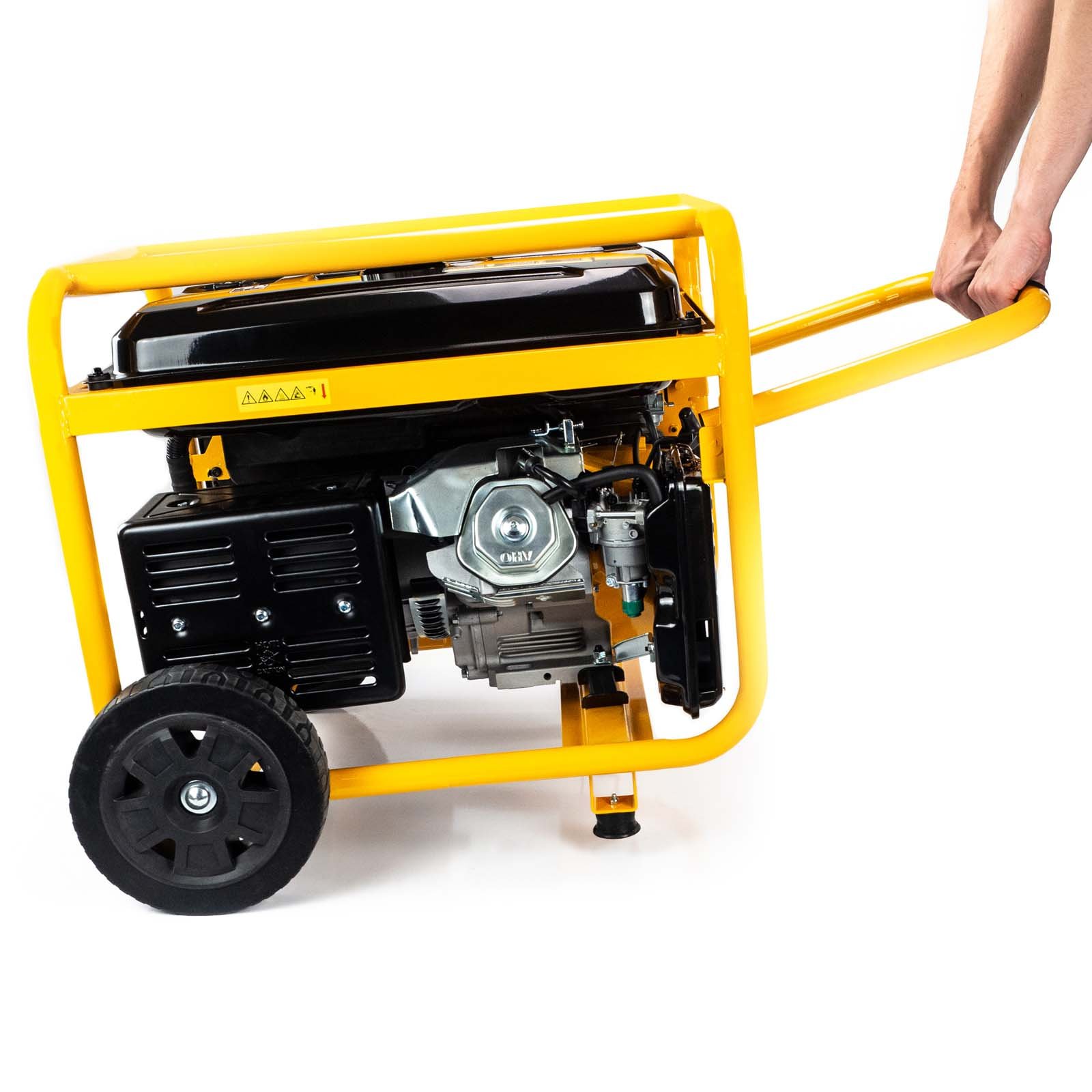 G8000PE 7900W Gas Jobsite Generator 457cc – 120V/240V Electric & Recoil Start Portable Generator - Image 4
