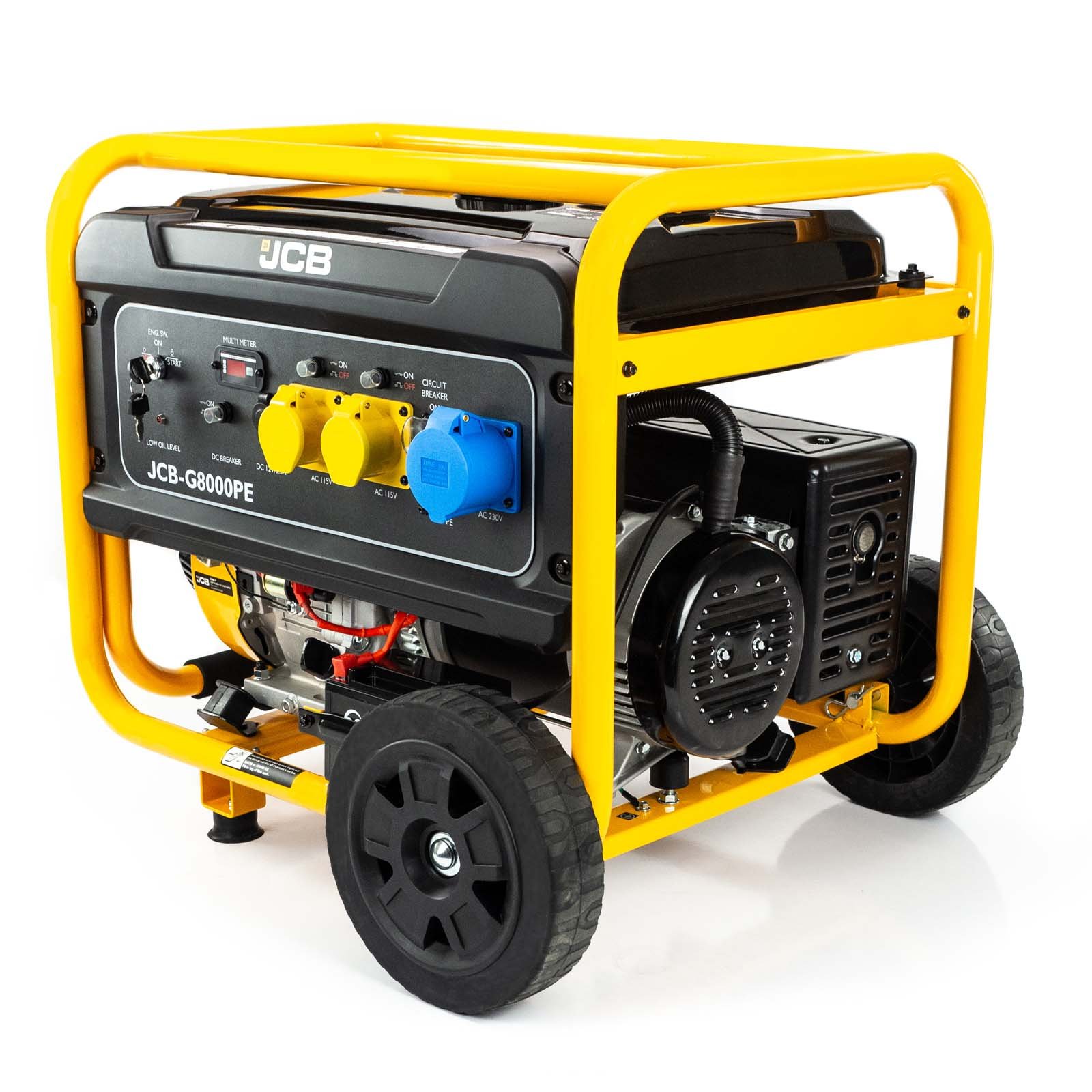 G8000PE 7900W Gas Jobsite Generator 457cc – 120V/240V Electric & Recoil Start Portable Generator - Image 7