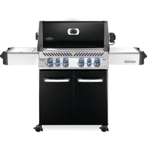 Napoleon Prestige 500 RSIB Natural Gas Grill with Infrared Rear & Side Burners – Black