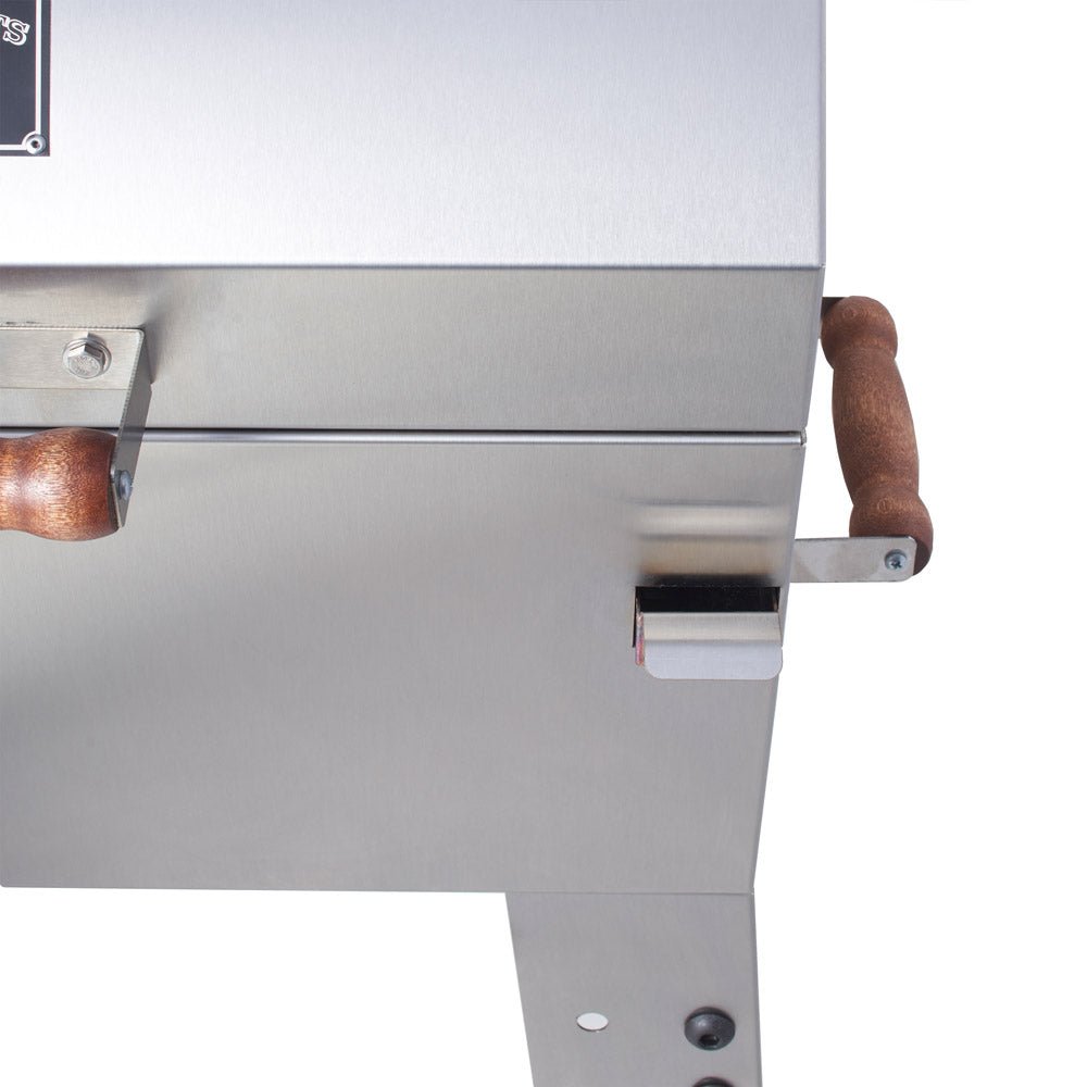 Pitts & Spitts Rendezvous Portable Wood Pellet Grill – Stainless Steel Travel Pellet Smoker - Image 6