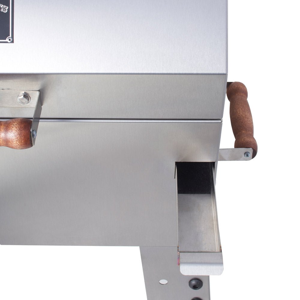 Pitts & Spitts Rendezvous Portable Wood Pellet Grill – Stainless Steel Travel Pellet Smoker - Image 7