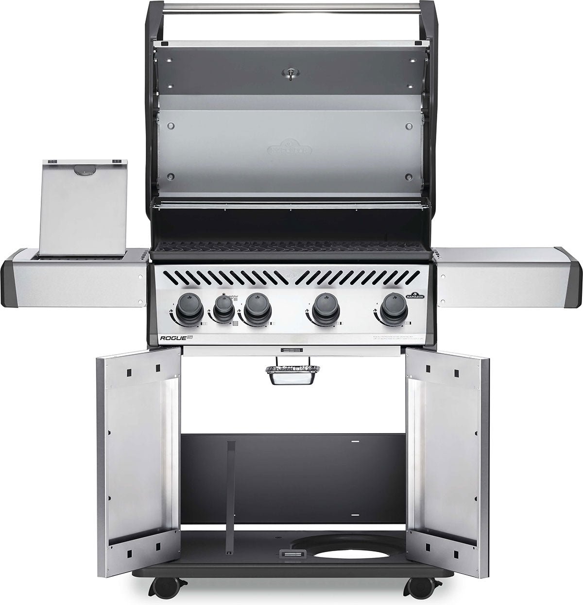 Napoleon Rogue XT 525 Propane Gas Grill – 4-Burner BBQ Grill, Stainless Steel - Image 4