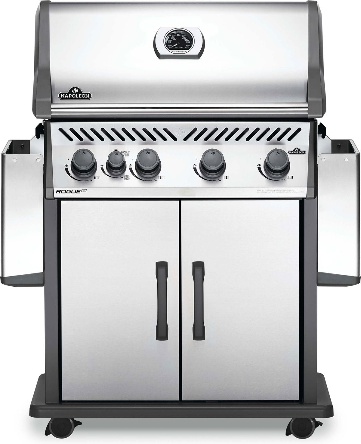 Napoleon Rogue XT 525 Propane Gas Grill – 4-Burner BBQ Grill, Stainless Steel - Image 5