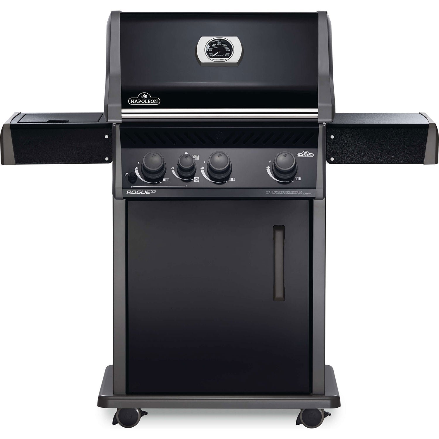 Napoleon Rogue XT 425 Propane Gas Grill – 3-Burner BBQ Grill, Black