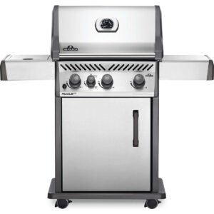 Napoleon Rogue XT 425 Propane Gas Grill – 3-Burner BBQ Grill, Stainless Steel