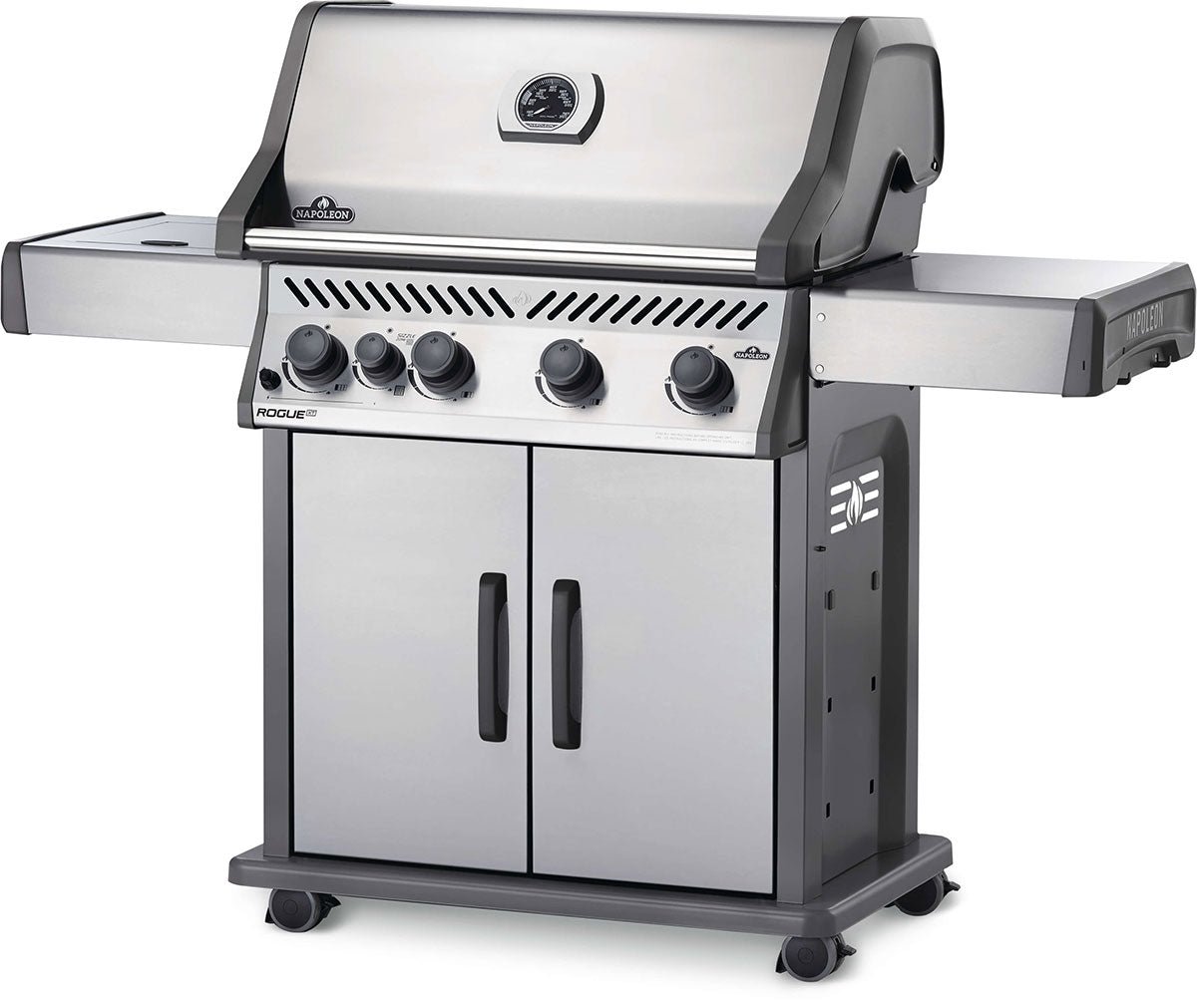 Napoleon Rogue XT 525 Propane Gas Grill – 4-Burner BBQ Grill, Stainless Steel - Image 2