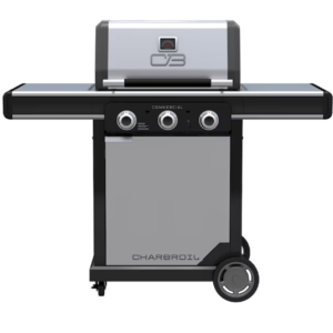 Char-Broil Commercial Series Grill & Griddle Combo – 3-Burner Infrared Gas Grill, Stainless Steel