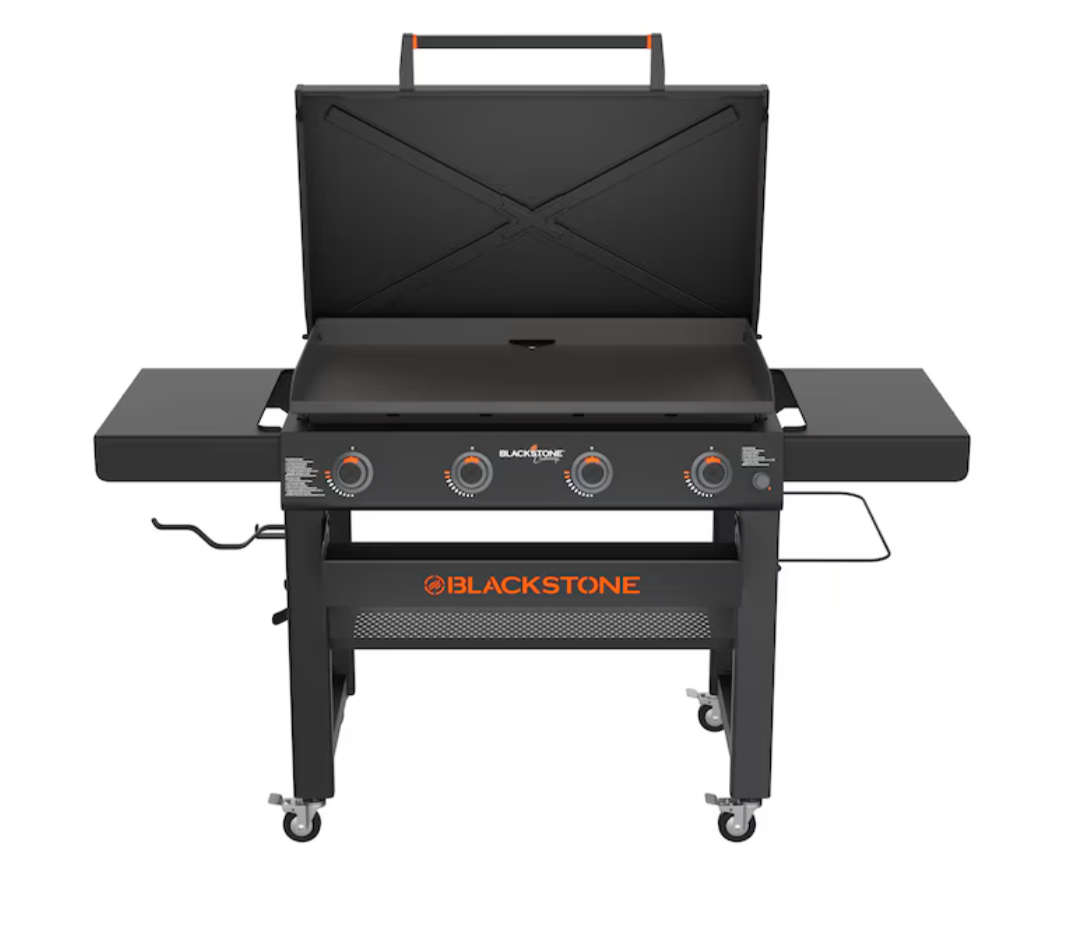 Blackstone Culinary Omnivore 36 in Propane Griddle with Hood – 4-Burner Flat Top Grill