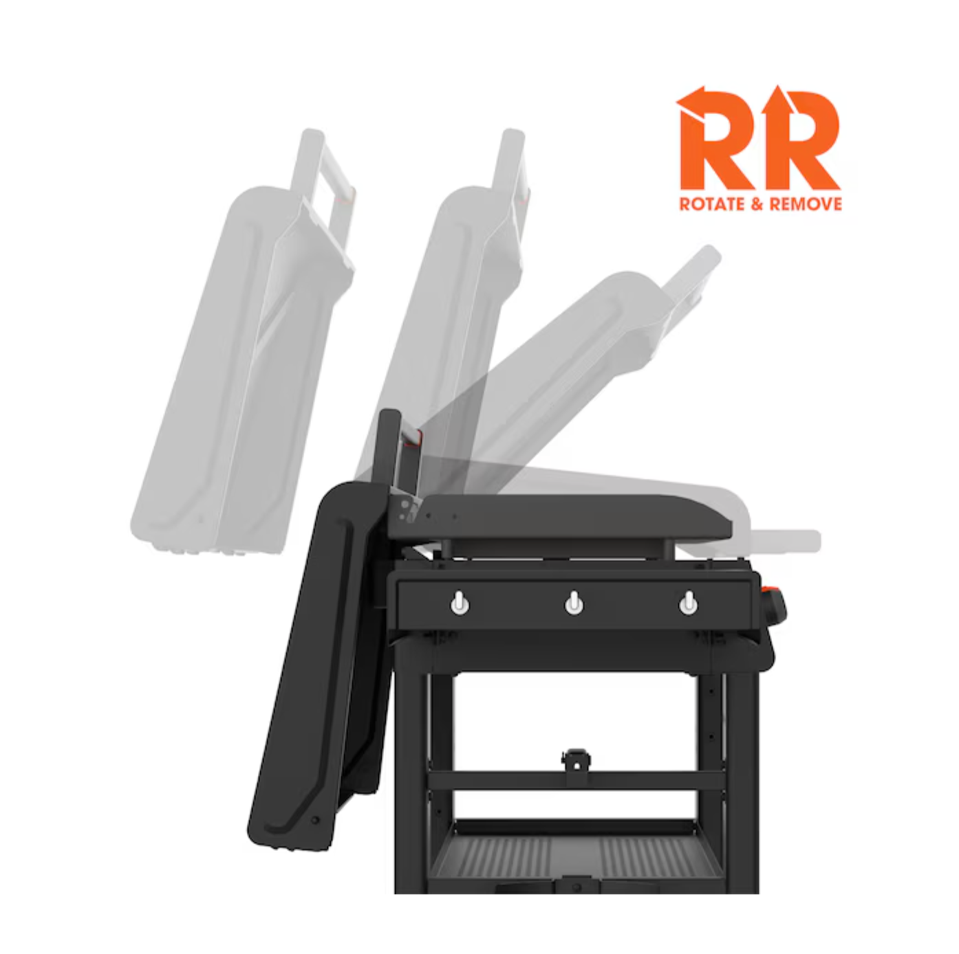 Blackstone Culinary Omnivore 36 in Propane Griddle with Hood – 4-Burner Flat Top Grill - Image 2