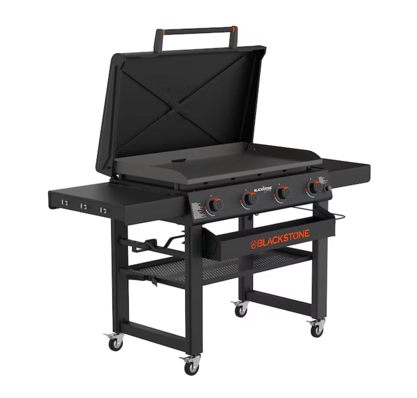 Blackstone Culinary Omnivore 36 in Propane Griddle with Hood – 4-Burner Flat Top Grill - Image 3