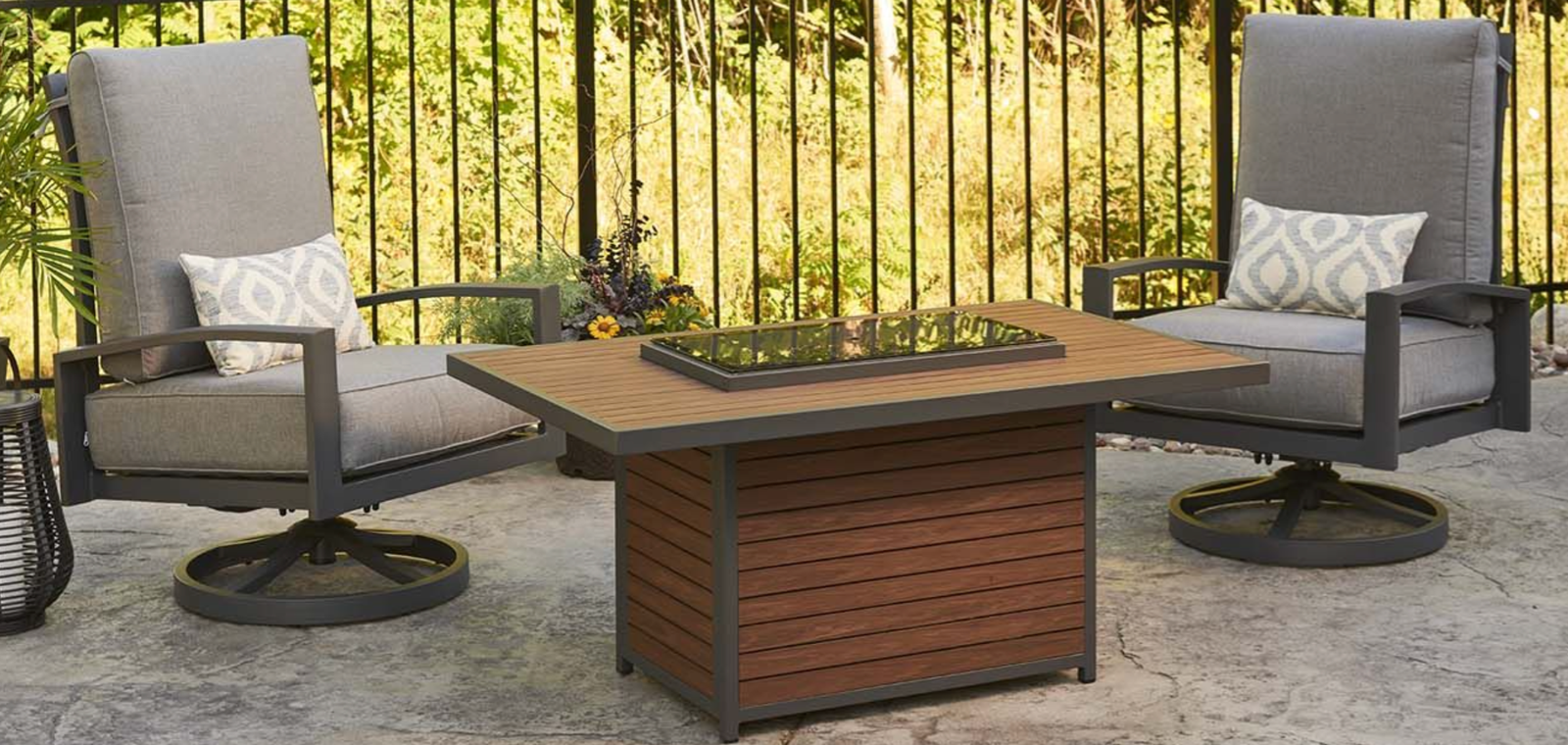 Outdoor GreatRoom Kenwood KW-1224-19-K Gas Fire Pit Table – Outdoor Propane Fire Table for Patio - Image 2