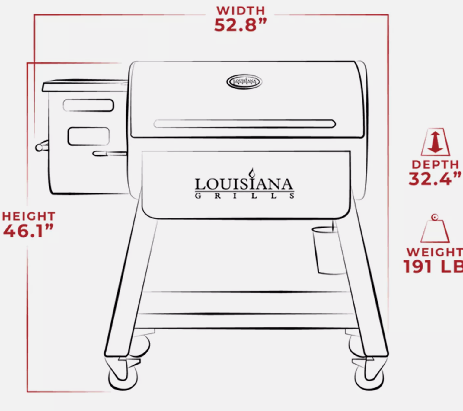 Louisiana Grills 1000 Black Label Series Wood Pellet Grill & Smoker with Wi-Fi Control - Image 2